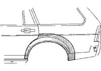 Volkswagen Plaatwerkdeel S/sant 80-88 Wlschrmr Ach 5830147