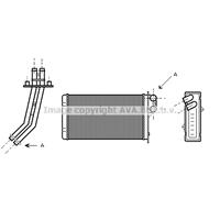 renault Kachelradiateur, interieurverwarming