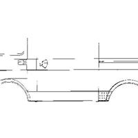 Volkswagen Plaatwerkdeel Lt Transp 75- Paneelplaat