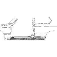 bmw PLAATWERKDEEL Dorpel R 2-deurs