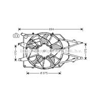 ford Koelventilatorwiel