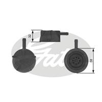 GATES Verschlußdeckel, Kühlmittelbehälter VW RC236 025121321B