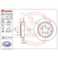 2 Remschijven Brembo Vernis Uv 08.7716.21