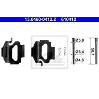 Accessoireset, schijfremblok ATE, u.a. für Ford