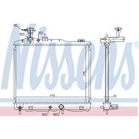 mitsubishi Radiateur 68187