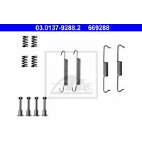 Toebehoren, parkeerremschoen ATE, u.a. für BMW, VW, Mercedes-Benz, Audi, Land Rover, Porsche