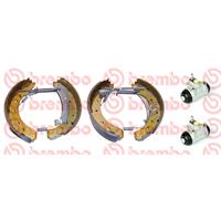 Remschoenset KIT & FIT BREMBO, Diameter (mm)254mm, u.a. für Fiat, Peugeot, Citroën