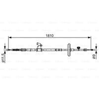 Seilzug, Feststellbremse | BOSCH (1 987 482 507)