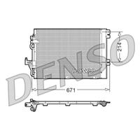 Condensor, airconditioning DENSO, u.a. für Opel, Vauxhall