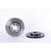 Remschijf COATED DISC LINE BREMBO, Remschijftype: Binnen geventileerd, u.a. für Mercedes-Benz