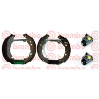 Remschoenset KIT & FIT BREMBO, Diameter (mm)203mm, u.a. für Citroën, Peugeot