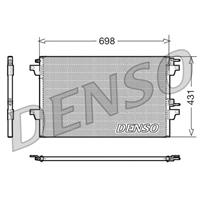 Kondensator, Klimaanlage | DENSO (DCN23021)
