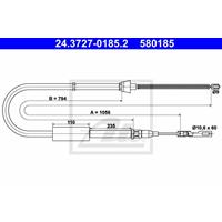 Seilzug, Feststellbremse | f.becker_line (117 10119)