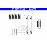 Toebehoren, remschoen ATE, u.a. für Renault, Toyota, Nissan, Daihatsu