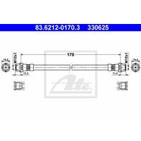 Bremsschlauch | f.becker_line (110 10100)