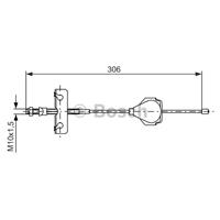 ford Handremkabel BC825