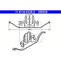 Feder, Bremssattel | ATE (11.8116-0339.2)