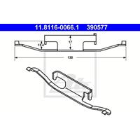 Veer, Remklauw ATE, u.a. für BMW, MG