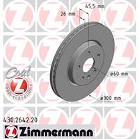 Bremsscheibe 'COAT Z' | Zimmermann (430.2642.20)