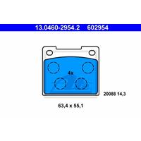 Bremsbelagsatz, Scheibenbremse | ATE (13.0460-2954.2)