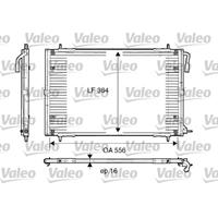 Condensor, airconditioning Valeo, u.a. für Peugeot