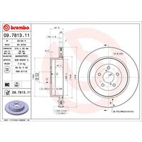 2 Remschijven Brembo Vernis Uv 09.7813.11