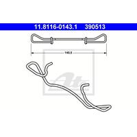 ATE Feder, Bremssattel SKODA,SEAT,AUDI 11.8116-0143.1 1041466,6668585,93BB2B486CA  93BX2L051BA,5061759,4A0615269,4A0615269