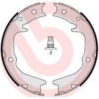 Bremsbackensatz, Feststellbremse Hinterachse Brembo S 54 519