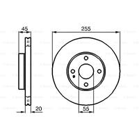 BOSCH Bremsscheiben 0 986 478 996 Scheibenbremsen,Bremsscheibe MAZDA,MX-5 II NB,MX-5 I NA