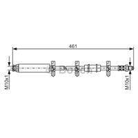 Bremsschlauch Bosch 1 987 476 463