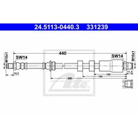 bmw Remslang 24511304403