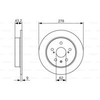 fiat Remschijf BD1651