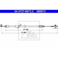 ford Handremkabel 24372706732