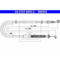 fiat Handremkabel 24372705532