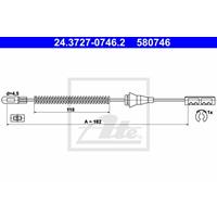 Seilzug, Feststellbremse | f.becker_line (117 10062)