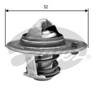 Thermostaat, koelvloeistof GATES, u.a. für KIA, Mazda, Mitsubishi, Suzuki, Proton, Chrysler, Honda, Hyundai, Plymouth