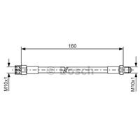 Bremsschlauch | BOSCH (1 987 476 230)