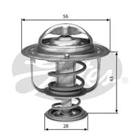 Thermostat, Kühlmittel Gates TH31388G1