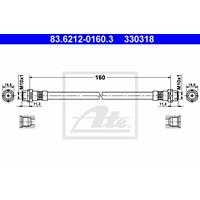 Bremsschlauch | f.becker_line (110 10062)