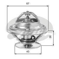 Thermostat, Kühlmittel | GATES (TH05586G1)