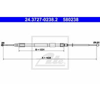 bmw Handremkabel 24372702382