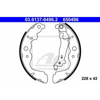 Bremsbackensatz Hinterachse ATE 03.0137-0496.2