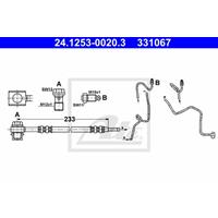 Bremsschlauch | ATE (24.1253-0020.3)