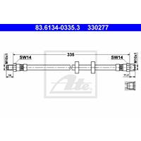 Bremsschlauch | f.becker_line (110 10117)