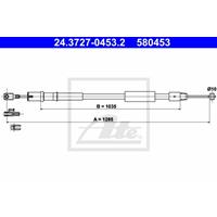 mercedes Handremkabel 24372704532