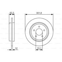 ford Remschijf BD2125