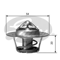 Thermostat, Kühlmittel | GATES (TH00182G3)