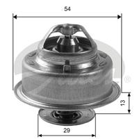 GATES Thermostat TH14488G1 Kühlwasserthermostat,Kühlwasserregler VOLVO,940 II Kombi 945,940 Kombi 945,240 Kombi P245,740 Kombi 745,740 744