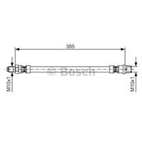 Bremsschlauch | BOSCH (1 987 476 439)