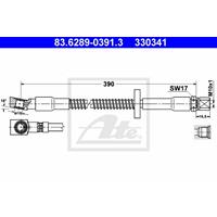 Bremsschlauch Vorderachse ATE 83.6289-0391.3